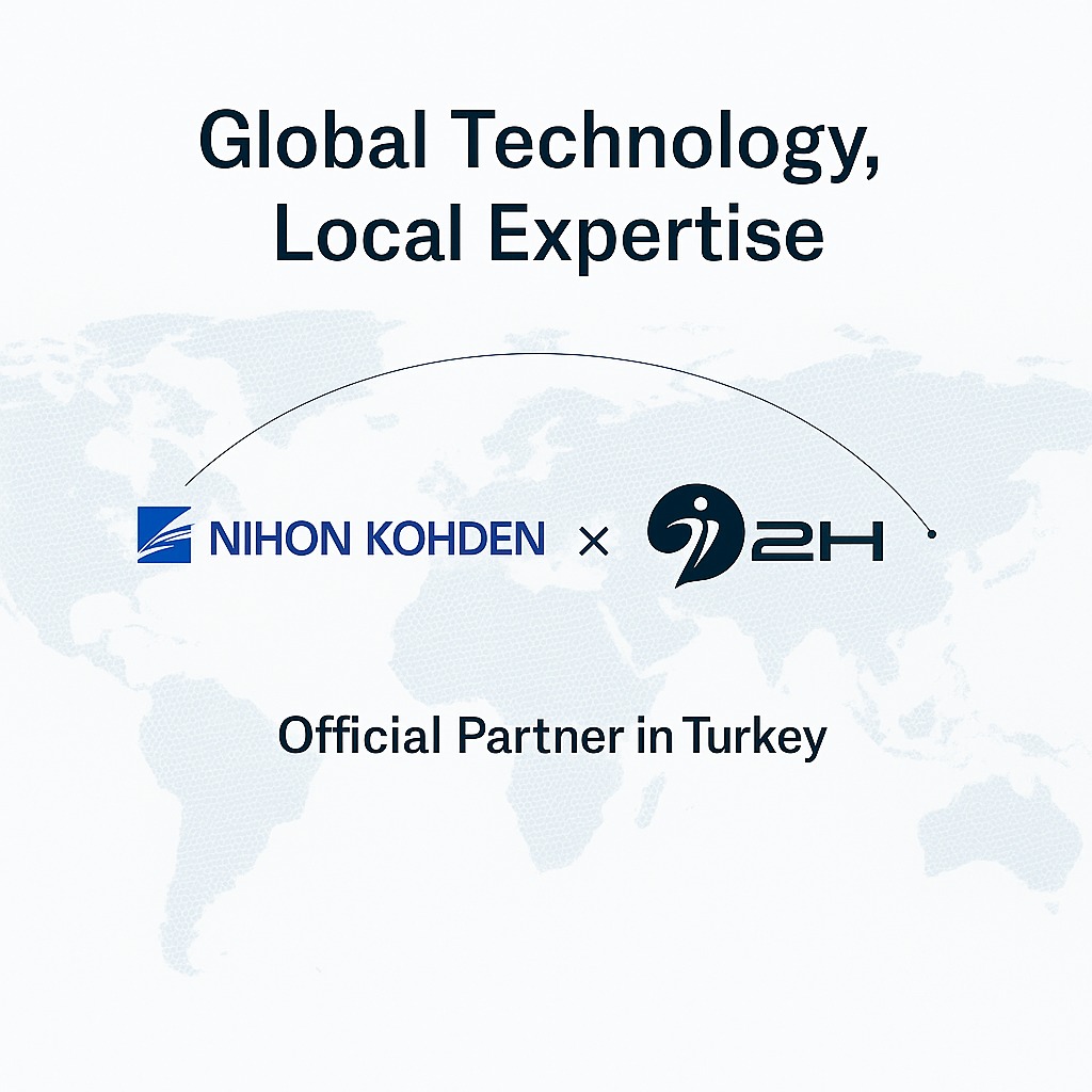 2H Sağlık ve Nihon Kohden iş birliği